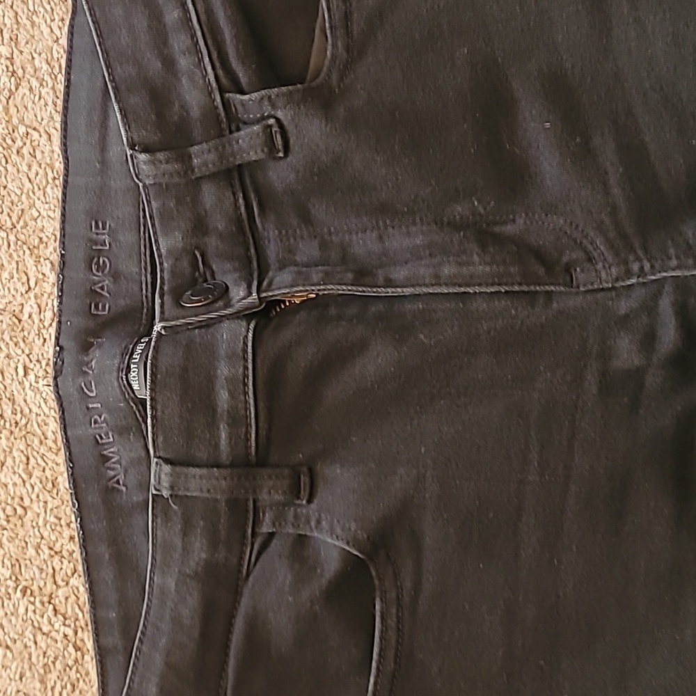 Black American Eagle Jeans - Picture 2 of 4